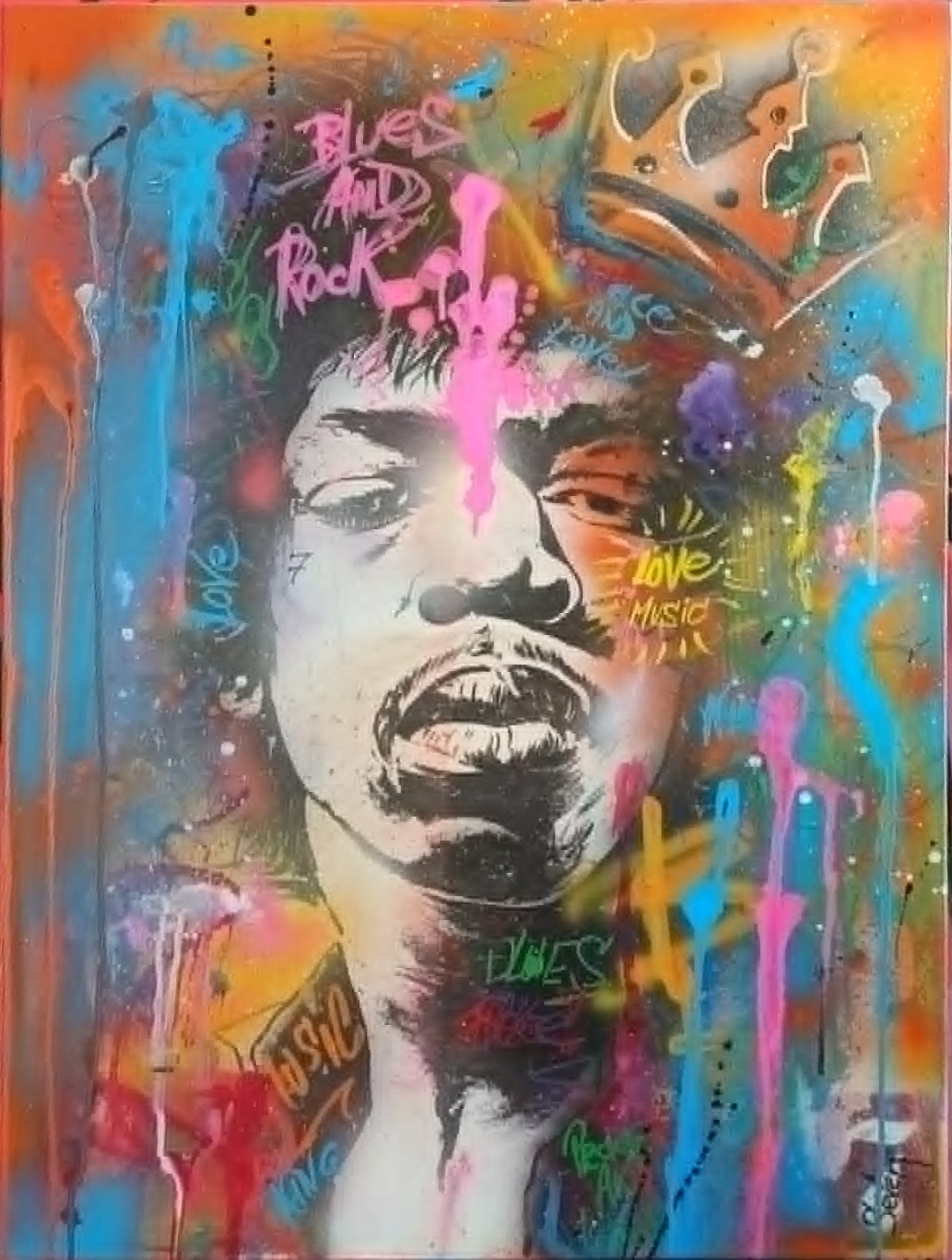 Hendrix Pop-Art