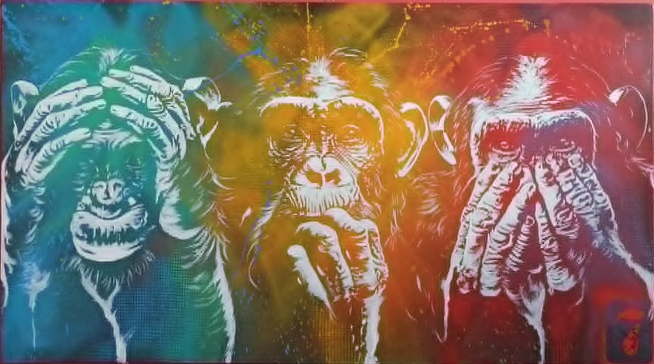 3 Singes